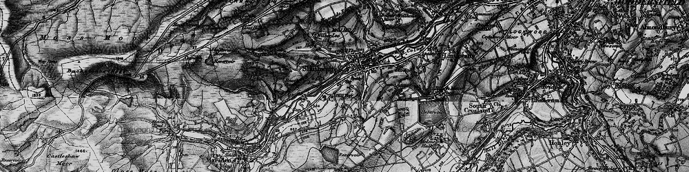 Old map of Hill Top in 1896