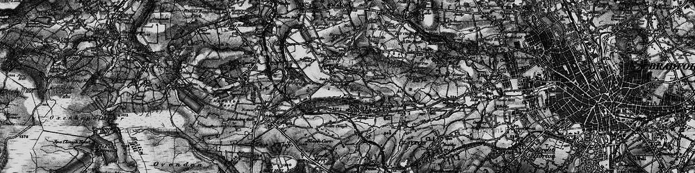 Old map of Hill Top in 1896