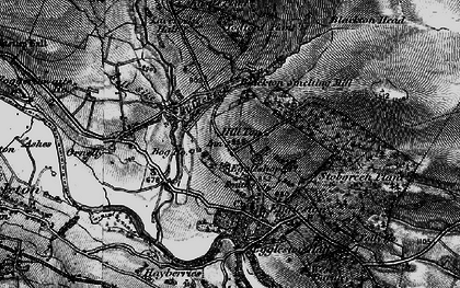 Old map of Hill Top in 1897