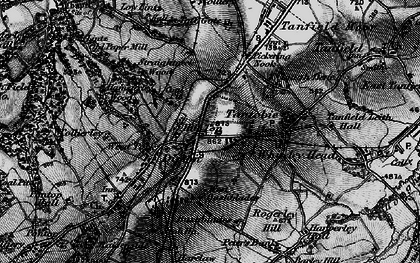 Old map of Hill Top in 1898