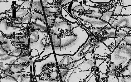 Old map of Blackdown Manor in 1898