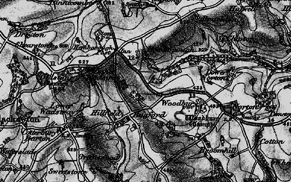 Old map of Hillfield in 1897