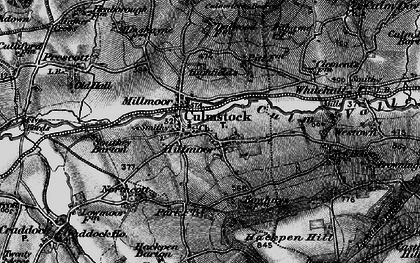 Old map of Hillmoor in 1898