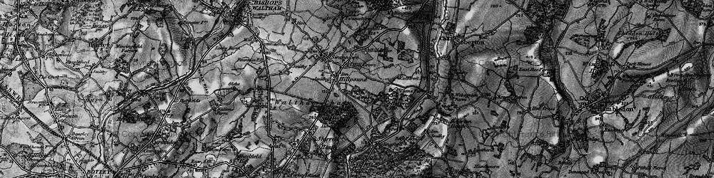 Old map of Bishopsmore in 1895