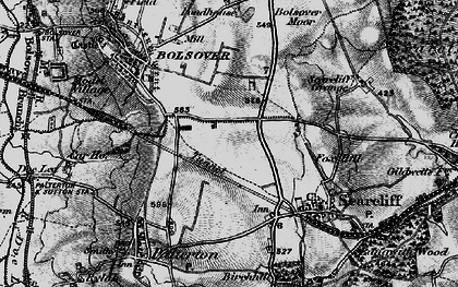 Old map of Hillstown in 1896