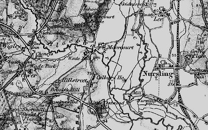 Old map of Hillstreet in 1895