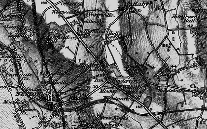 Old map of Hinderton in 1896