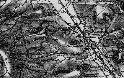 Old map of Urishay Castle in 1898