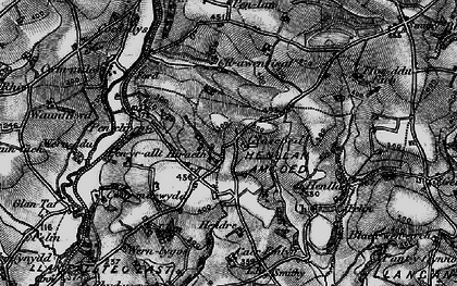 Old map of Hiraeth in 1898