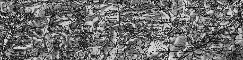 Old map of Turnham in 1898