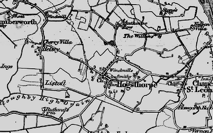 Old map of Hogsthorpe in 1898
