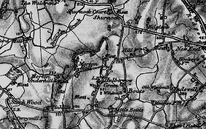 Old map of Holberrow Green in 1898