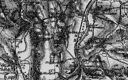 Old map of Holbrook in 1895