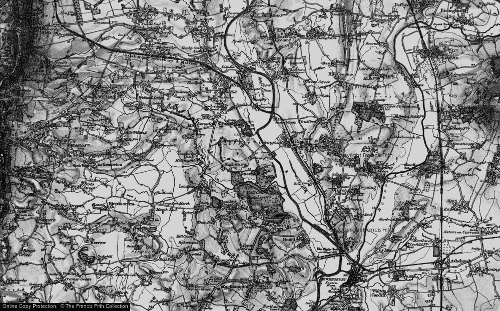 Old Map of Holdfast, 1898 in 1898