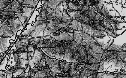 Old map of Holditch in 1898