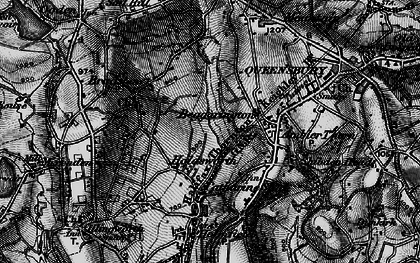 Old map of Holdsworth in 1896