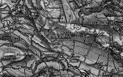 Old map of Holdworth in 1896