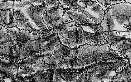 Old map of Hole in 1895