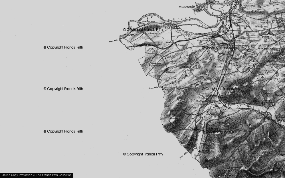 Old Map of Holefield, 1897 in 1897