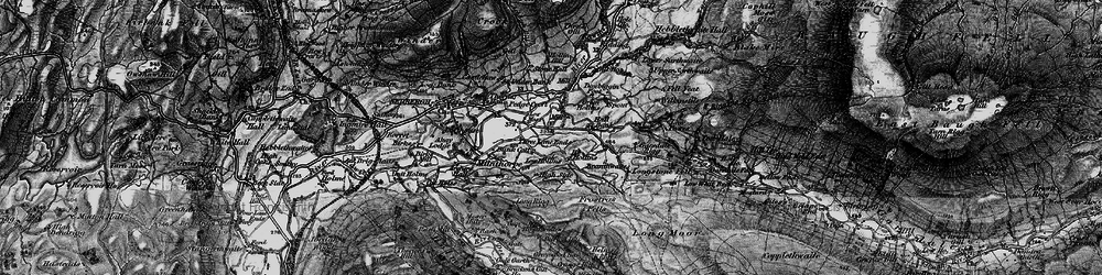 Old map of Branthwaites in 1897