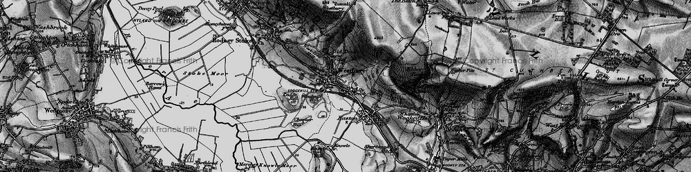Old map of Holly Brook in 1898