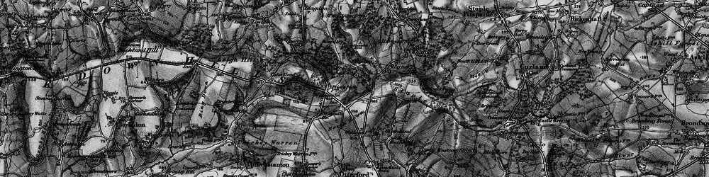 Old map of Culmhead in 1898