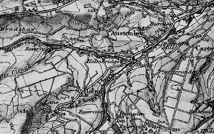 Old map of Brownhill Resr in 1896