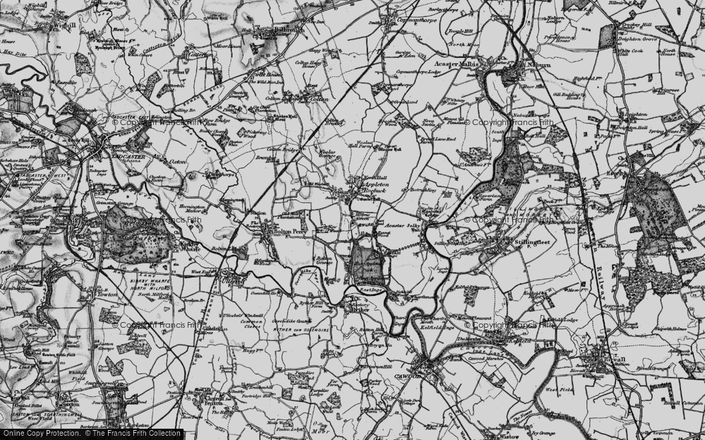 Old Map of Holme Green, 1898 in 1898