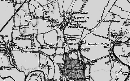 Old map of Holme Green in 1898