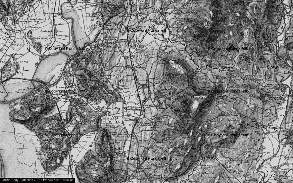 Old Map of Holme Mills, 1898 in 1898