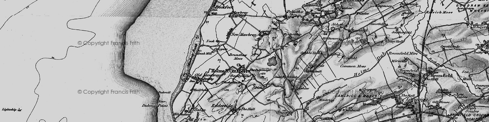 Old map of Cowgate in 1897