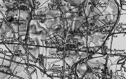 Old map of Holmer in 1898