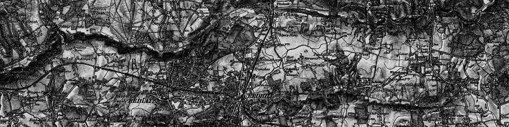 Old map of Holmethorpe in 1896