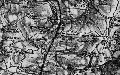 Old map of Holmewood in 1896
