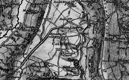 Old map of Holmsleigh Green in 1898