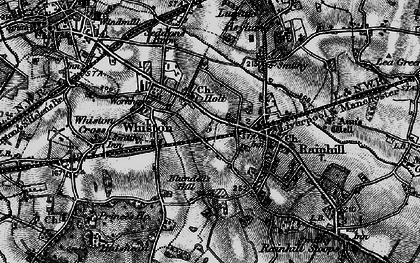 Old map of Bundell's Hill in 1896