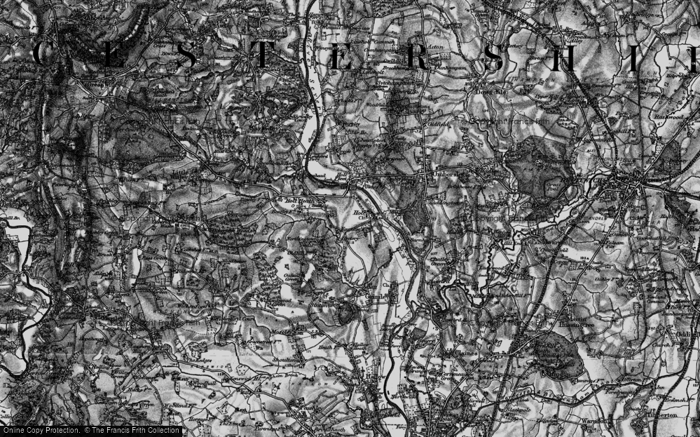 Old Map of Holt, 1898 in 1898