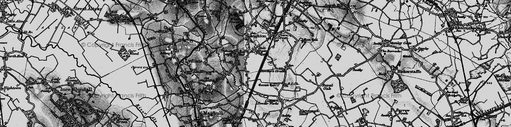 Old map of Holt Green in 1896