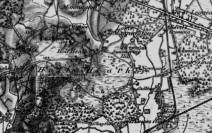 Old map of Holt Heath in 1895