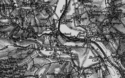 Old map of Holt Heath in 1898