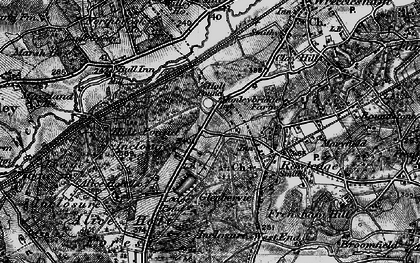 Old map of Holt Pound in 1895