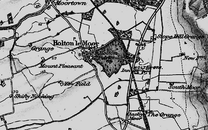 Old map of Yewfield in 1898