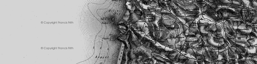 Old map of Beagle in 1895