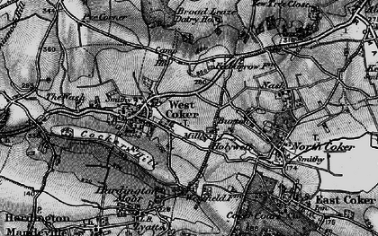 Old map of Holywell in 1898