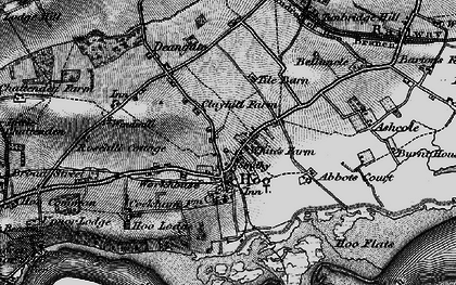 Old map of Abbots Court in 1895