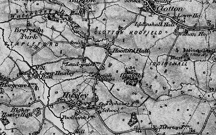 Old map of Brook Lodge in 1897