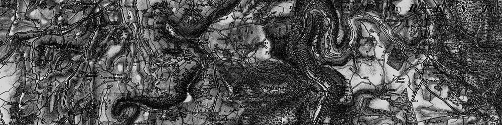 Old map of Hoop in 1896