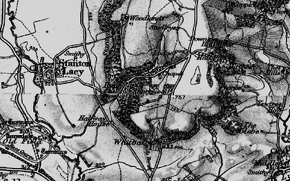 Old map of Hope, The in 1899