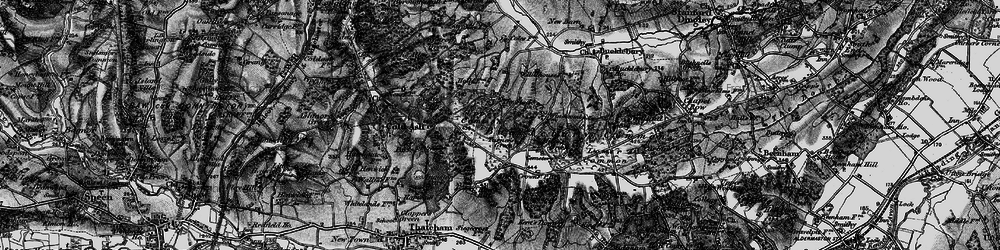 Old map of Hopgoods Green in 1895