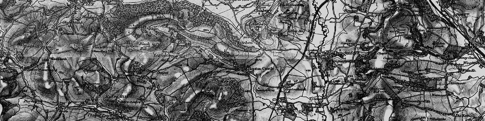 Old map of Llanbrook in 1899